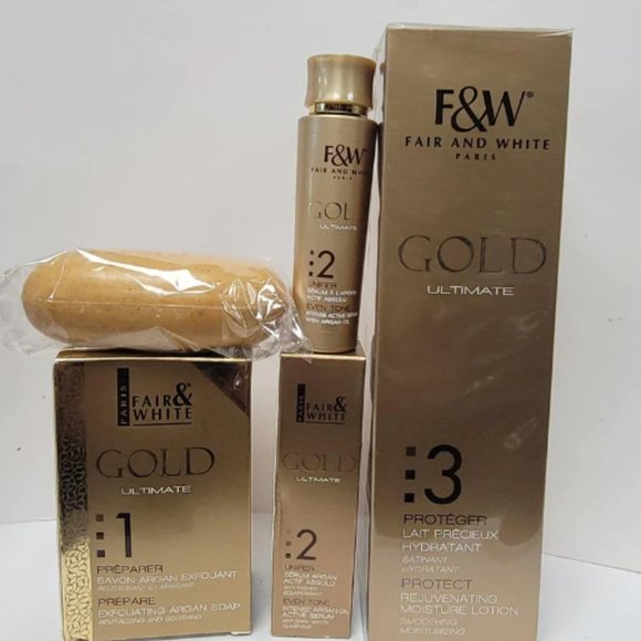 flawlessbrands Makeup Fair And White Paris Gold Ultimate 3 Set